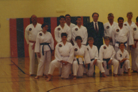 Tae Kwon Do class 1993