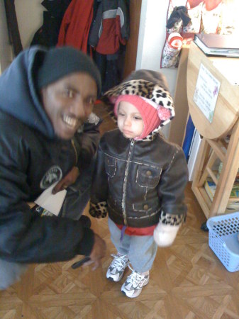 My son Michael & Granddaughter Kaelani