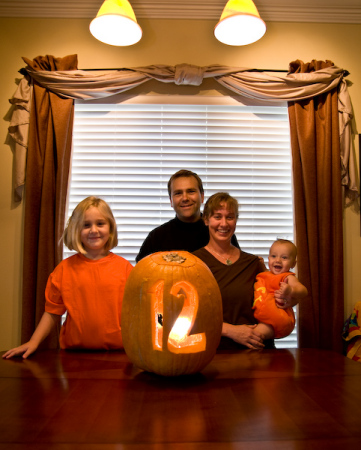 Halloween 2009 Steve, April, Ashleigh & Jacob