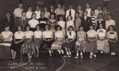 8th grade class of 1951