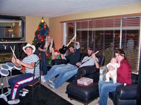 Rockband at Christmas