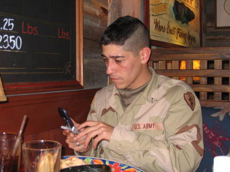 Sargeant Antonio Acevedo U.S. Army