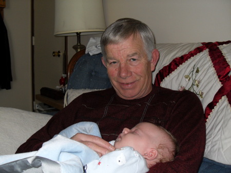 Happy Grandpa Jim & Grandson Keller