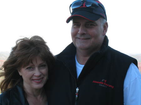 My wife Debbie & I on the Cherohala Skyway