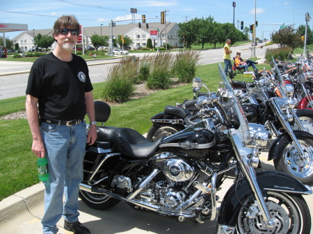 Paul and his bike.