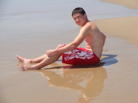 My son Bryan (16) at S. Padre