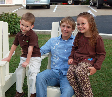 Grandkids, Darren, Chance & Bethany