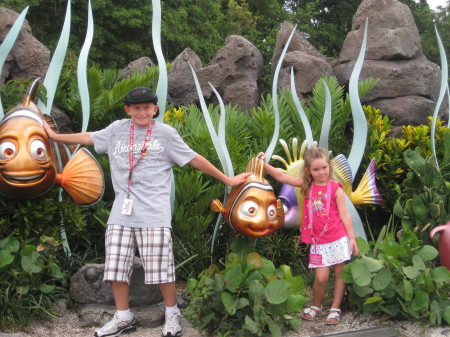 Bryan and Makayla at Walt Disney World