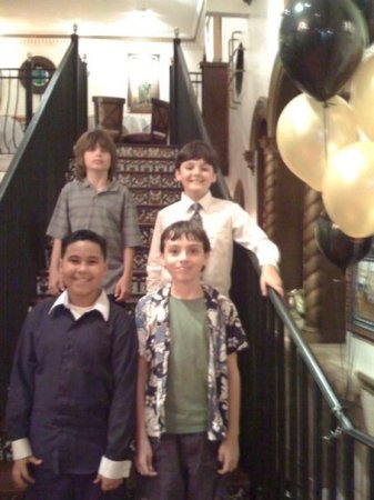 Ricky_6th_grade_grad_friends