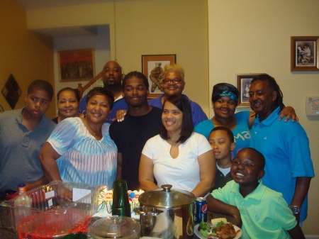 family in Edna Kitchen