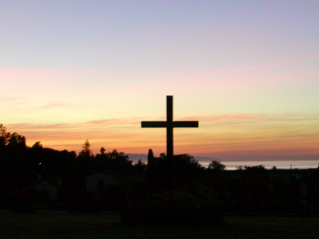 Sunrise at Mission Santa Barbara