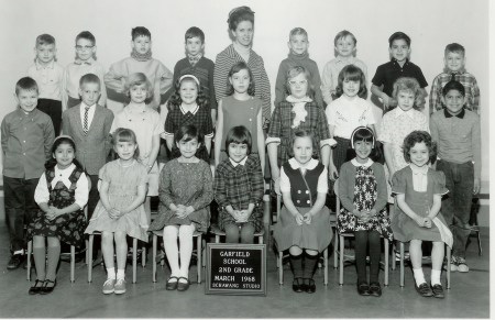 Garfield School Class Picture 2nd Grade 1968