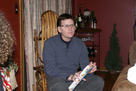 My brother Steve Brown at Christmas 08