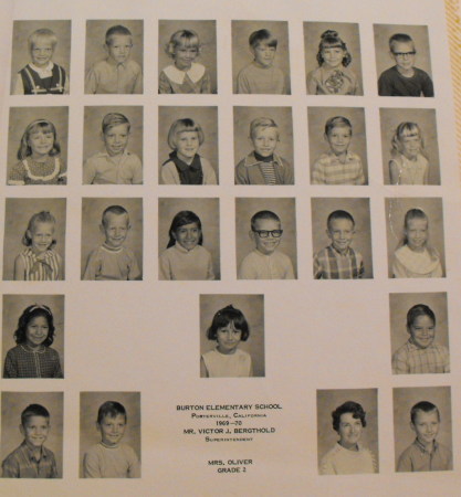 1969 Mrs Oliver's Class, Burton