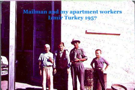 Turkish Mailman and my apartment security man