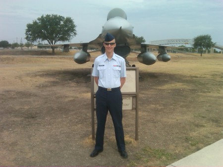 My son, A1C. Justin Boatwright