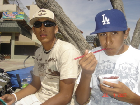 AJ and Adriel hanging by the beach in Ventura