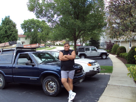 Me and the truck