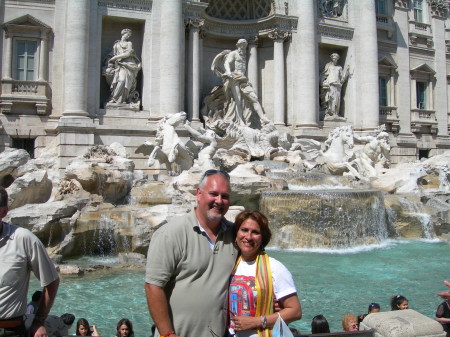 La Fontana de Trevi, Rome