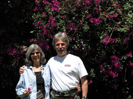 Hilary and I in Karen Blixens Garden