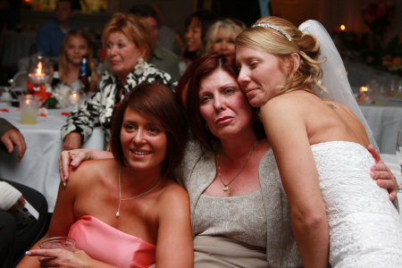 my beautiful daughters and me Wedding 2009