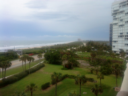 view from friend's condo -hutchinson island fl