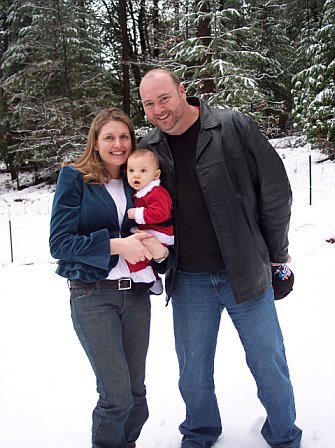 My daughter Marla, son-in-law Ray & Grandson