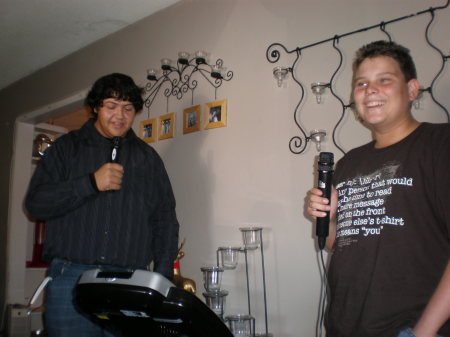 andrew & kevin singing