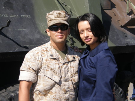 Sgt Henry Reyes & Christine