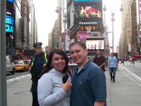 Christy & Thomas in New York, 2007