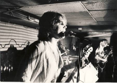 Singing with Savoy Brown circa 1980