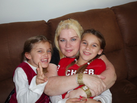 me & my granddaughters, rikki & maykalie