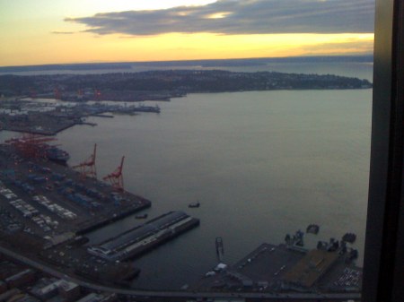 Elliott Bay from the Columbia Tower