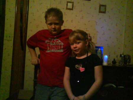 my two youngest kids