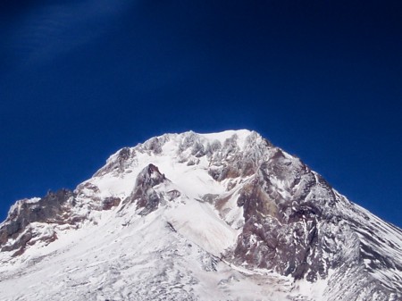 Mt. Hood FULLY ZOOMED W/my $100 Camera :-)