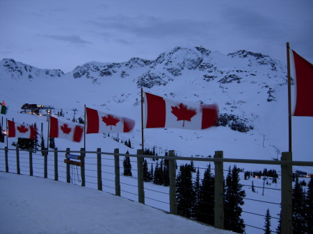 whistler early morning