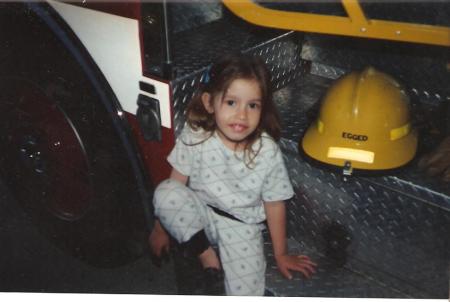 Megan Visits the Fire Station