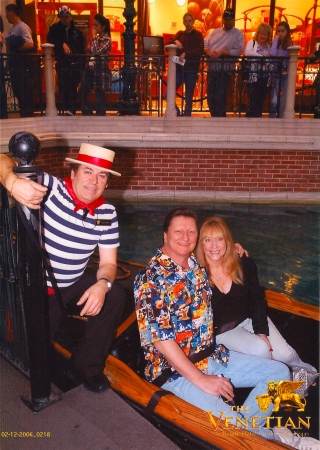Craig and I at The Venetian in Vegas