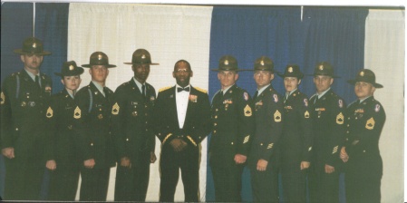 Al and the Drill Sergeants at the Army Ball