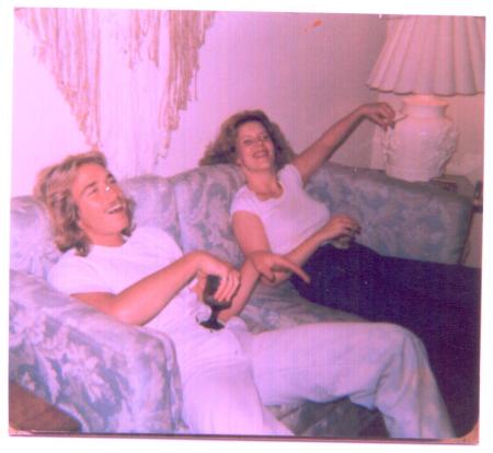 1978 At my apartment with Keith
