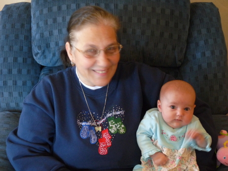 me and my granddaughter born 12/23/08