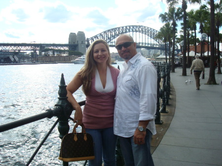 Jules & I exploring Sydney, Australia