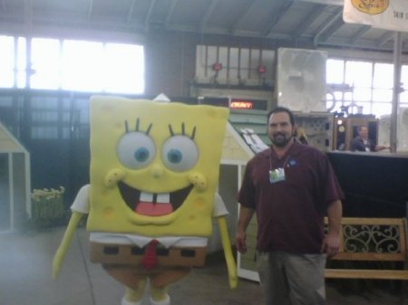Ed with Sponge Bob