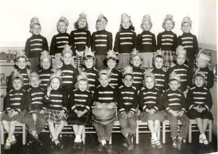 1955 Kindergarten Band Concert