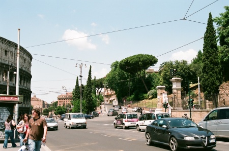 Intersection at Coliseum