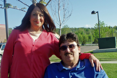 John and Kathy at Jonathan's Graduation