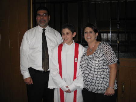 Christopher's Confirmation