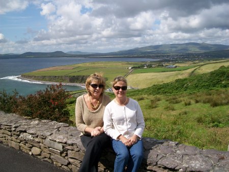 Angie and Judy in Ring of Kerry, Ireland