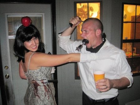 Daughter and son-in-law Halloween 2009