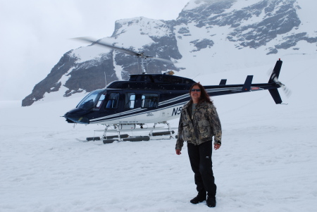 Glacier helicopter ride